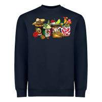 Navy mexico coffee Heavyweight Sweatshirt - CTS Tumbler Store