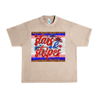 French Oak stars and stripes tumbler Urban Heavy Tee - HRA Design Shop