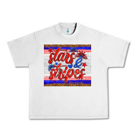 Lunar Rock stars and stripes tumbler Urban Heavy Tee - HRA Design Shop