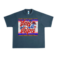 Midnight Navy stars and stripes tumbler Urban Heavy Tee - HRA Design Shop