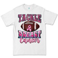 White tackle breast cancer Premium Tee - BarkalooDesign