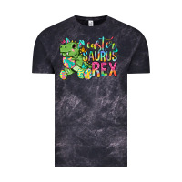 Cloud Black Easter Saurus Rex Easter Day Vintage Tee - Neo Western
