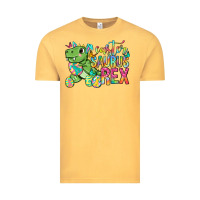 Vintage Mustard Easter Saurus Rex Easter Day Vintage Tee - Neo Western
