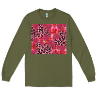 Army Green valentines day Long Sleeve Tee - JahusDesignShop