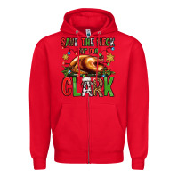Red save the neck for me clark christmas vacation Zipper Hoodie - Jasminsmagicworld