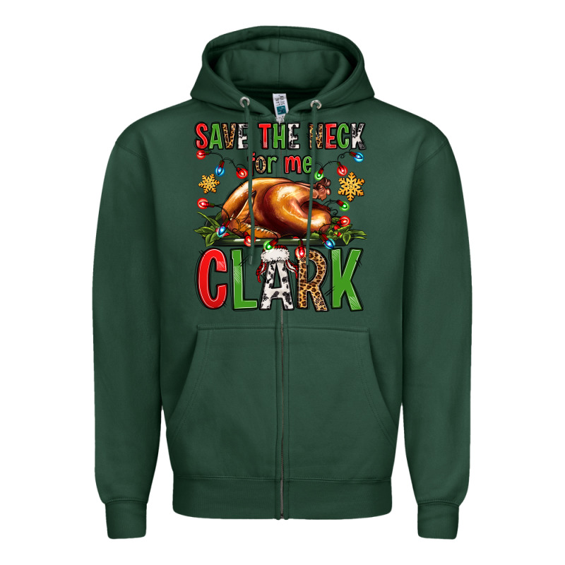 Save The Neck For Me Clark Christmas Vacation Zipper Hoodie by Jasminsmagicworld | Teevron