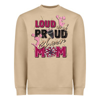 Mushroom loud and proud cheer mom Heavyweight Sweatshirt - Zillion Design Studio