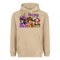 Mushroom happy hallothanksmas cows  nancy Heavyweight Hoodie - NancyCooperArtShop