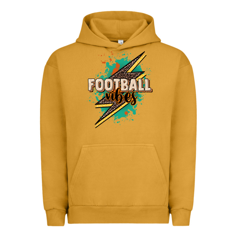 Football Vibes Urban Hoodie by NancyCooperArtShop | Teevron