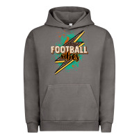 Pigment Tornado Football vibes Urban Hoodie - NancyCooperArtShop