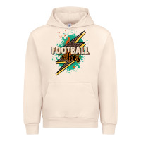 Sandshell Football vibes Urban Hoodie - NancyCooperArtShop
