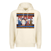 Tofu 4th of July Western Star Spangled Baby Cow Premium Hoodie - LillyAllenDesigns