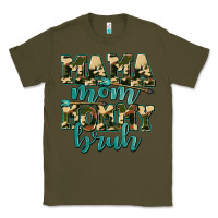 Army Green mama mom mommy bruh with arrow Classic Tee - AdoDesignShop