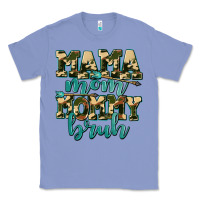 Colony Blue mama mom mommy bruh with arrow Classic Tee - AdoDesignShop