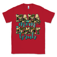 Red mama mom mommy bruh with arrow Classic Tee - AdoDesignShop