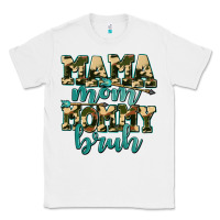 White mama mom mommy bruh with arrow Classic Tee - AdoDesignShop