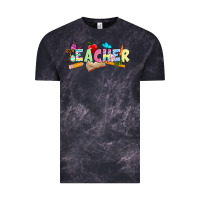 Cloud Black Easter Teacher Easter Day Vintage Tee - Neo Western