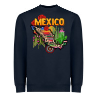 Navy mexico map Heavyweight Sweatshirt - CTS Tumbler Store