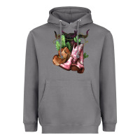 Storm cowgirl boots hat horns cactus Heavyweight Hoodie - NancyCooperArtShop