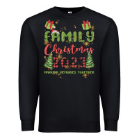 Black custom family christmas 2023 marking memories toge Premium Sweatshirt - MaliasSmallBusiness