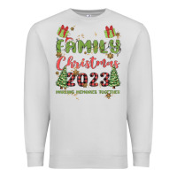 Dove Grey custom family christmas 2023 marking memories toge Premium Sweatshirt - MaliasSmallBusiness
