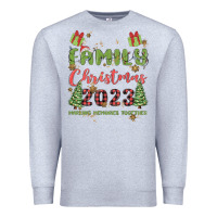 Heather Grey custom family christmas 2023 marking memories toge Premium Sweatshirt - MaliasSmallBusiness