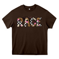 Chocolate Brown race Heavy Core Tee - Artiststas