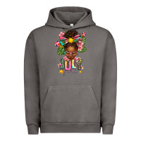 Pigment Tornado July Girl Afro Woman Summer Urban Hoodie - texasbilliewilder