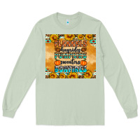 Matcha Flannes Hayrides Sweaters Bonfires Long Sleeve Tee - Artiststas