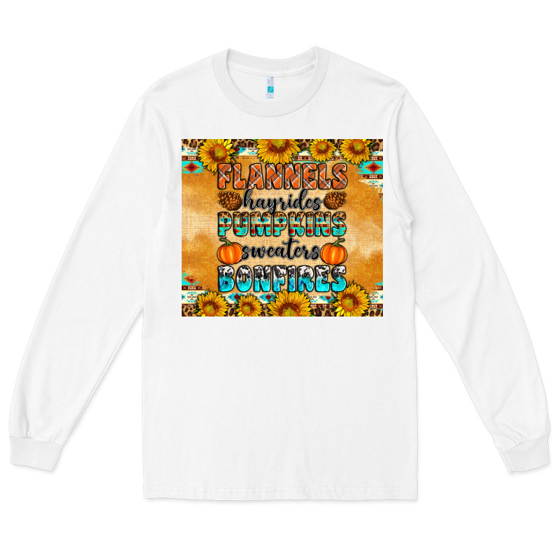 Flannes Hayrides Sweaters Bonfires Long Sleeve Tee by Artiststas | Teevron