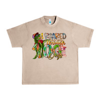 French Oak i roared my way through 100 days Urban Heavy Tee - RacoonDesign
