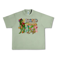 Oil Green i roared my way through 100 days Urban Heavy Tee - RacoonDesign