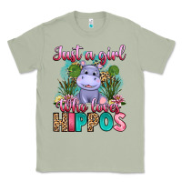 Matcha just a girl who loves hippos Classic Tee - Artiststas