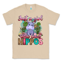 Mushroom just a girl who loves hippos Classic Tee - Artiststas