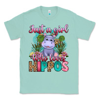 Just A Girl Who Loves Hippos Classic Tee | Teevron