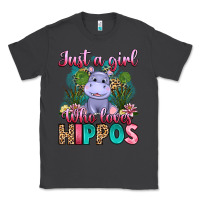 Smoke just a girl who loves hippos Classic Tee - Artiststas