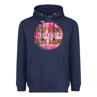 Navy self love is the best love Heavyweight Hoodie - MaliasSmallBusiness