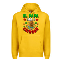 Lemon El Papa Mas Chingon Mexican Flag Premium Hoodie - LillyAllenDesigns