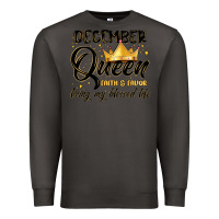 Smoke december queen faith and favor living my blessed l Premium Sweatshirt - MaliasSmallBusiness
