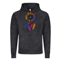Vintage Black pride sunflower dreamcatcher Vintage Hoodie - JahusDesignShop