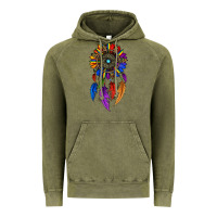 Vintage Olive pride sunflower dreamcatcher Vintage Hoodie - JahusDesignShop