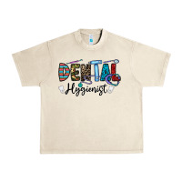 Sandshell dental hygienist Urban Heavy Tee - CowhideDigitalArt