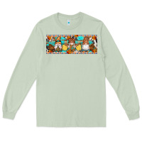 Matcha Fall Gnomes Long Sleeve Tee - Artiststas