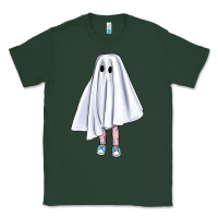 Sports Green cute ghost Classic Tee - BundleAndBundleShop