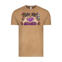 Vintage Camel this girl loves halloween Vintage Tee - CowhideDigitalArt