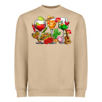 Mushroom mexico wine glasses cups Heavyweight Sweatshirt - CTS Tumbler Store