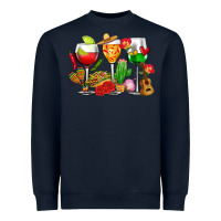 Navy mexico wine glasses cups Heavyweight Sweatshirt - CTS Tumbler Store
