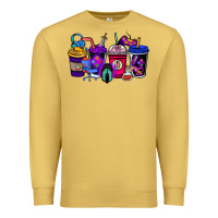 Antique Gold gaming coffee cups Premium Sweatshirt - NancyCooperArtShop