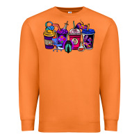 Carrot gaming coffee cups Premium Sweatshirt - NancyCooperArtShop