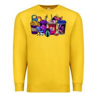 Lemon gaming coffee cups Premium Sweatshirt - NancyCooperArtShop